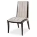 Paris Chic Espresso and Doeskin Dining Side Chair