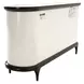 Paris Chic Espresso Sideboard with 1 Storage Drawer