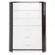 Paris Chic Espresso Upholstered Panel Bedroom Set