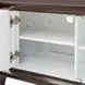 Paris Chic Espresso 80" Media Cabinet
