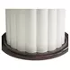 Paris Chic Espresso 60" Round Dining Table
