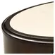 Paris Chic Espresso Oval Cocktail Table with 2 Storage Drawers
