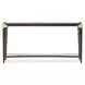Paris Chic Espresso Rectangular Console Table