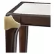 Paris Chic Espresso Rectangular Console Table