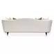 Paris Chic Cremini and Espresso 100" Sofa