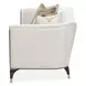 Paris Chic Cremini and Espresso 100" Sofa