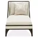 Paris Chic Cremini and Espresso 32" Chaise