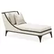 Paris Chic Cremini and Espresso 32" Chaise