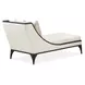 Paris Chic Cremini and Espresso 32" Chaise