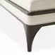 Paris Chic Cremini and Espresso 32" Chaise