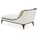 Paris Chic Cremini and Espresso 32" Chaise