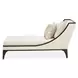 Paris Chic Cremini and Espresso 32" Chaise