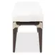 Paris Chic Espresso 56" Bed Bench