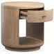 Westvale Chateau Brown Round End Table