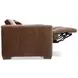 Billings Brown Leather 96" Power Reclining Sofa