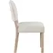 Gabby Light Brown Upholstered Side Chair Set of 2