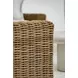 Playa Soothe Pearl 113" Outdoor Sofa with Flange Welt