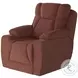Challenger Berber Henna Power Headrest Wall Hugger Big Mans Recliner