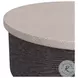 Reverie White And Brown End Table