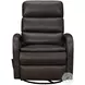 Nick Ryegate Gray Swivel Glider Recliner