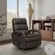 Nick Ryegate Gray Swivel Glider Recliner