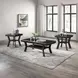 Gia Espresso 3 Piece Occasional Table Set
