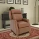 Nixon Dobbs Saddle Leather Push Thru The Arms Recliner