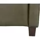 Nixon Oasis Olive Leather Push Thru The Arms Recliner