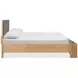 Brookstone Rustic Caramel Queen Storage Panel Bed