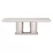Marin Greige 77" Extendable Rectangular Dining Table