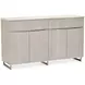 Marin Greige 4 Doors Sideboard
