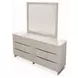 Marin Greige 6 Drawer Dresser
