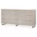 Marin Greige Upholstered Panel Bedroom Set
