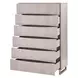 Marin Greige 6 Drawer Chest