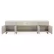 Marin Greige 82" Media Cabinet with 4 Storage Drawers with 3 Storage Drawers