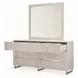 Marin Greige Upholstered Panel Bedroom Set