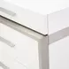 Marquee Cloud White 3 Drawer Nightstand