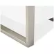 Marquee Cloud White 3 Drawer Nightstand