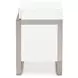 Marquee Cloud White 3 Drawer Nightstand