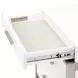 Marquee Cloud White 3 Drawer Nightstand