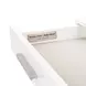 Marquee Cloud White 3 Drawer Nightstand