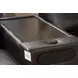 ModMax II Black Leather 8 Piece Sectional with Audio Consoles