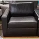 ModMax II Black Leather 8 Piece Sectional with Audio Consoles