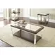 Truman Brown Rectangular End Table