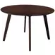 Tioga Brown and Cherry 47" Round Dining Table