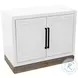 Nora Modular Jasmine White And Barnwood 2 Door Cabinet