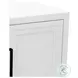 Nora Modular Jasmine White And Barnwood 2 Door Cabinet