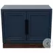 Nora Modular Blue Denim And Whiskey 2 Door Cabinet