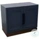 Nora Modular Blue Denim And Whiskey 2 Door Cabinet