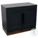 Nora Modular Black And Whiskey 2 Door Cabinet